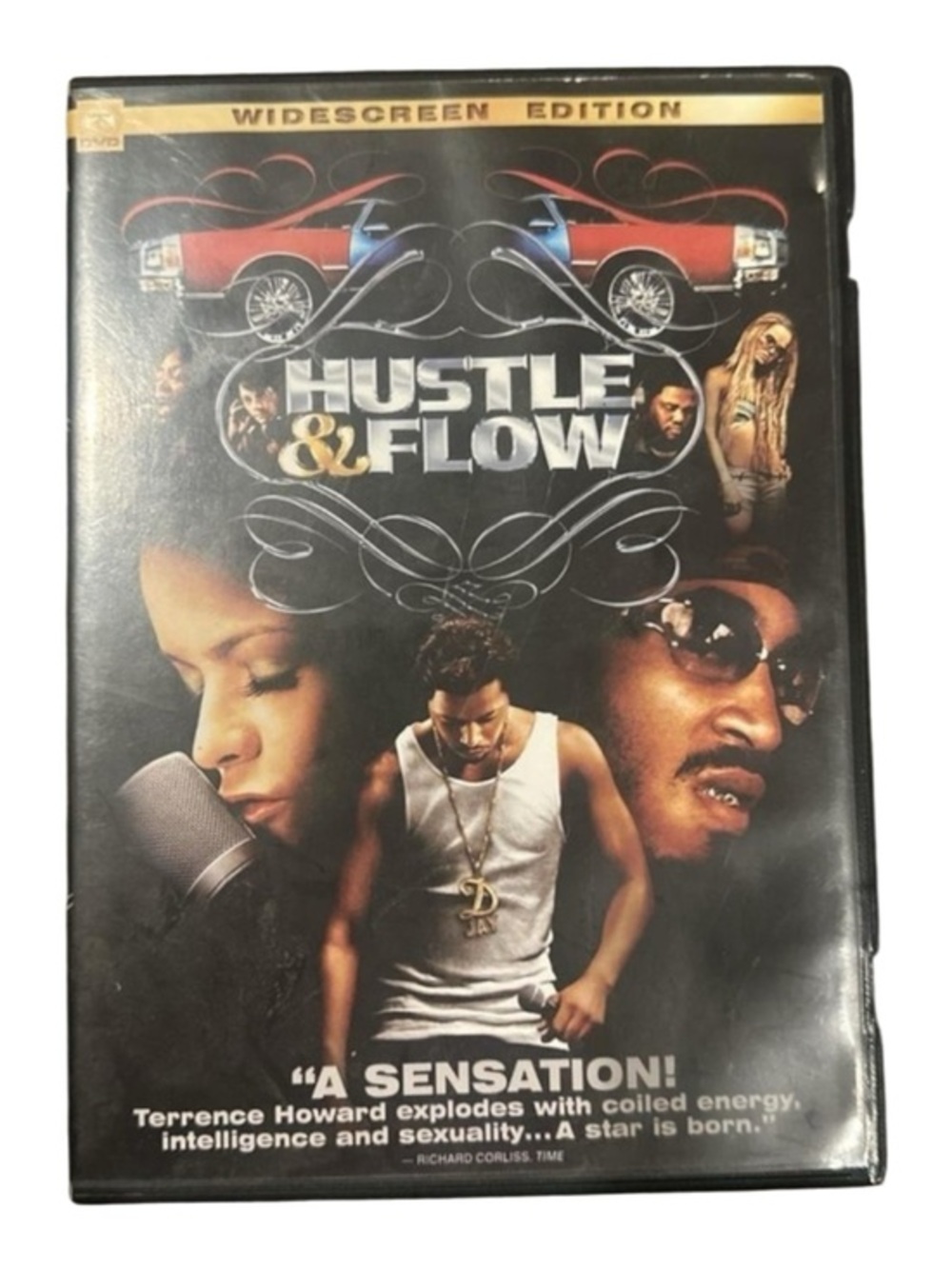 Hustle & Flow DVD Widescreen‎ Edition 2005 Terrence Howard Drama Movie R Rated